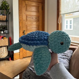 Sea Turtle | Crochet plushie