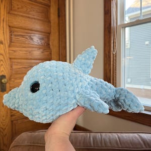 Dolphin  | Crochet plushie | Bany blue