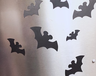 Mouse Bats Magnets - Mickey - It’s Frickin Bats - Halloween - White Board Magnets - Spooky Season