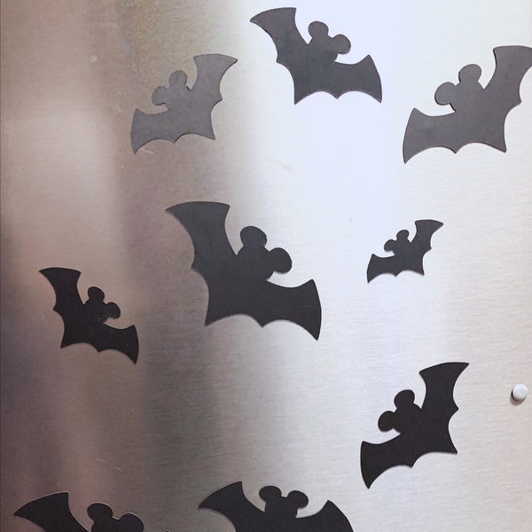 Mouse Bats Magnets - Mickey - It’s Frickin Bats - Halloween - White Board Magnets - Spooky Season