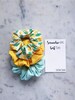 Pineapple and Seersucker Scrunchie Pack - Lilly - Southern - Tropical - Dole Whip - Scrunchies - Hair Ties - Pony Tail Holder - 90s Fashion 