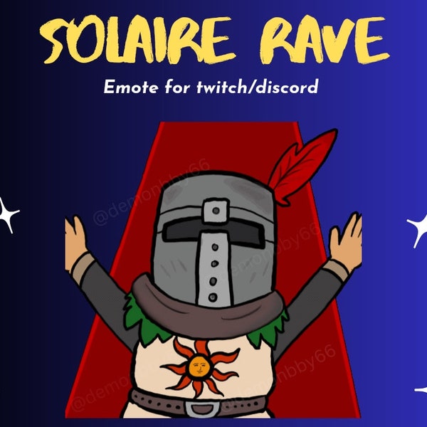 Solaire rave emote (dark souls)