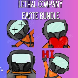 Lethal company emote bundle