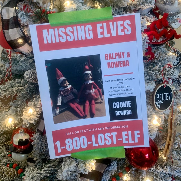 Missing Elf Poster