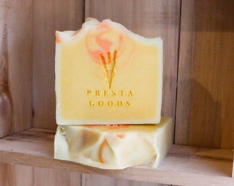 Mango Papaya fragranced artisan soap