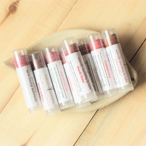 Mango Butter based tinted natural lip balm