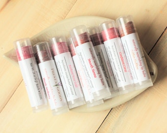 Mango Butter based tinted natural lip balm