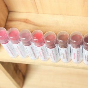 Mango Butter based tinted natural lip balm image 6