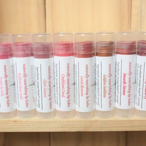 Mango Butter based tinted natural lip balm image 2