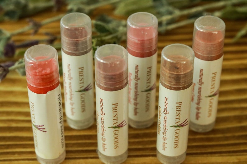 Mango Butter based tinted natural lip balm image 9