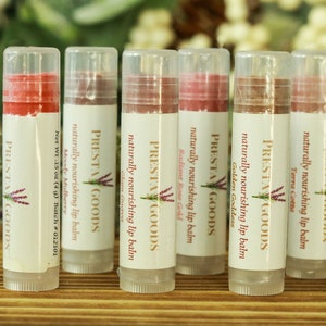 Mango Butter based tinted natural lip balm image 8