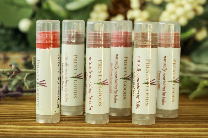 Mango Butter based tinted natural lip balm image 8