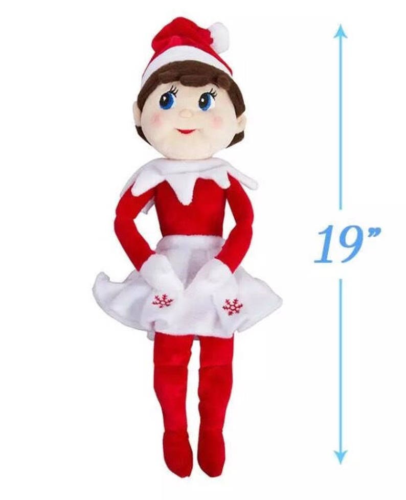 19 Soft Plush Doll Christmas Elf Skirt Minnie Mouse | Etsy