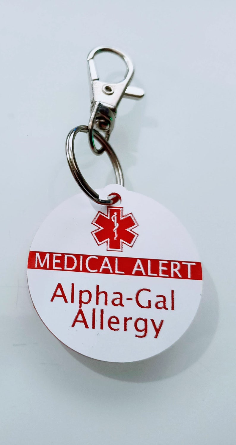 Medic Alert Medical Alert Bag Tag / Keyring Etsy Australia