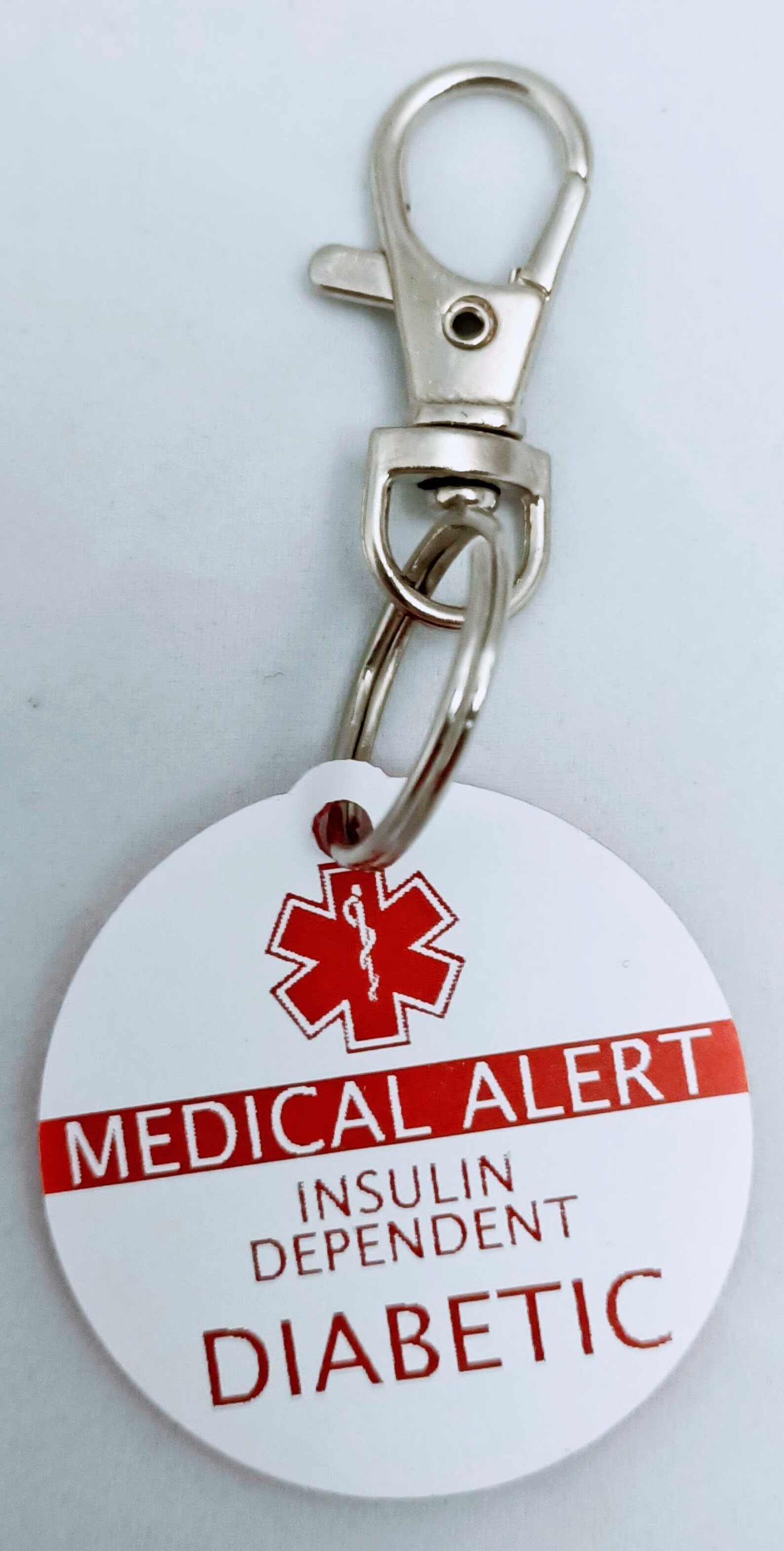 Medic Alert Medical Alert Bag Tag / Keyring Etsy Australia