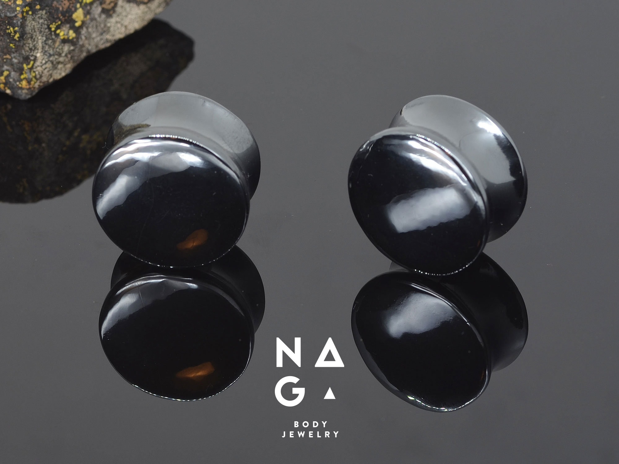 Hematite hotsell ear plugs