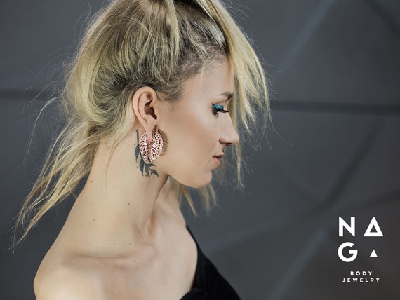 Keyhole ear weights deals
