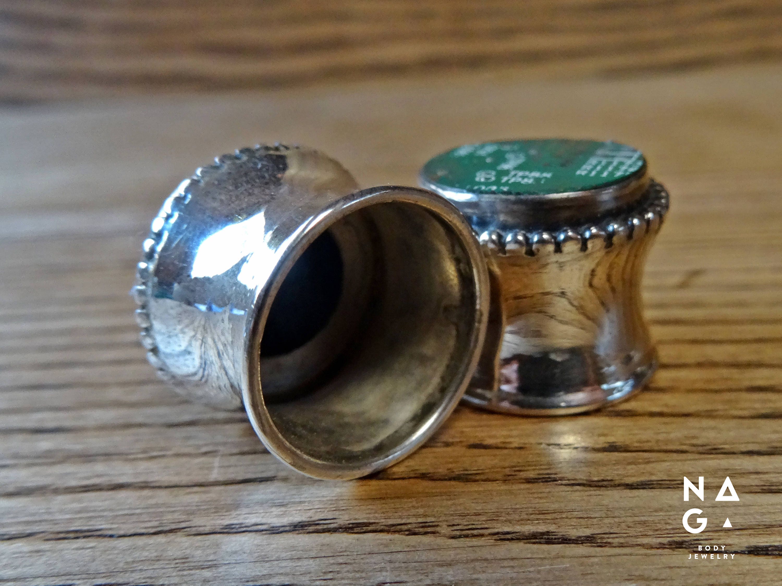 Kit 93 Pezzi Per Allungamento Orecchie - Calibri 14G-00G, Coni Acrilici, Tunnel Silicone, Ferri Di Cavallo - Foto 7