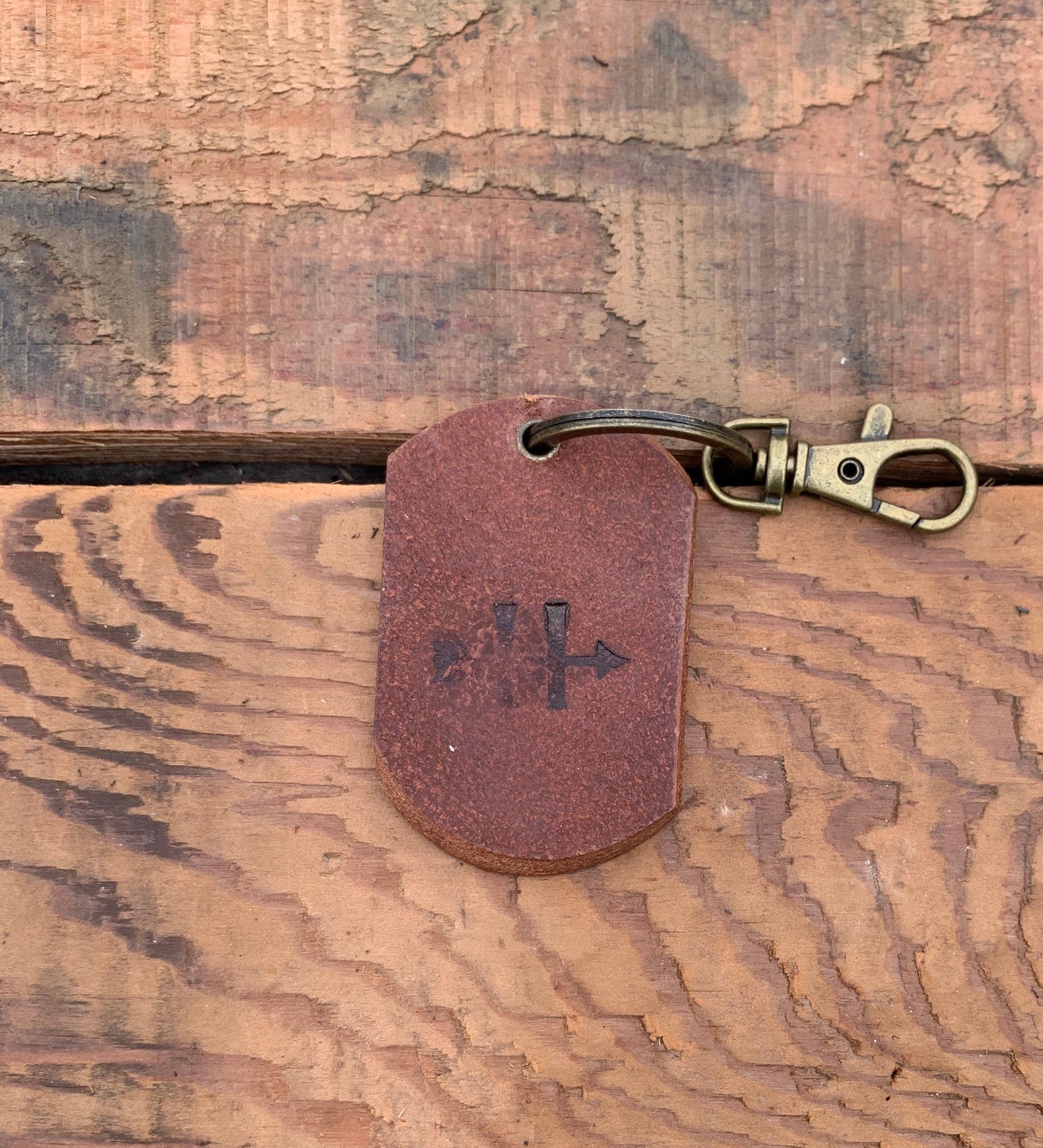 Farmer Keyfob Tractor Key Ring Farm Keychain Leather Key - Etsy