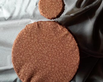 Reusable Bowl Covers ~ Set of 3 ~ Plastic Wrap Replacement ~ Available in waterproof lined or cotton lined