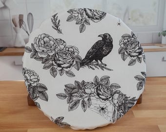 Reusable Bowl Covers ~ Set of 3 ~ Plastic Wrap Replacement ~ Available in waterproof lined or cotton lined