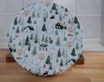 Reusable Bowl Covers ~ Set of 3 ~ Plastic Wrap Replacement ~ Available in waterproof lined or cotton lined