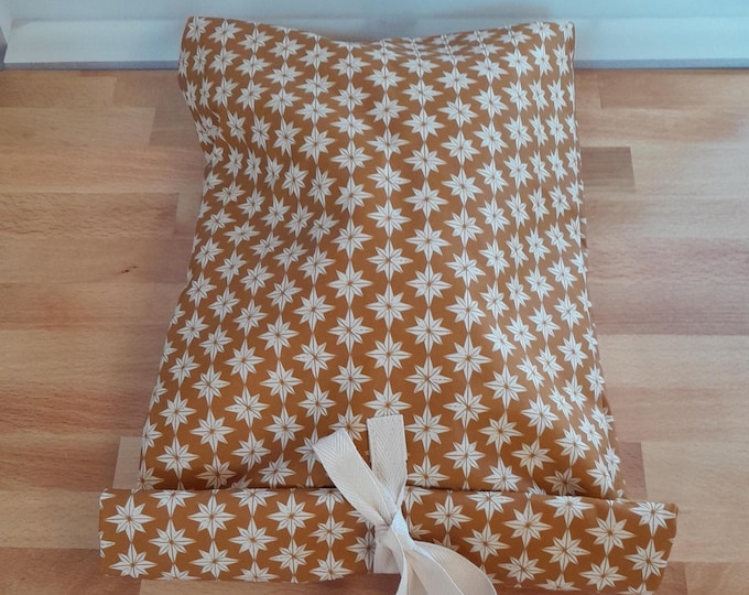 Featured listing image: Lined Bread Bag ~ Keeps your fresh baked goods soft!! 2 different sizes ~ Loaf & Boule / Artisan ~ washable sourdough homemade bread baking