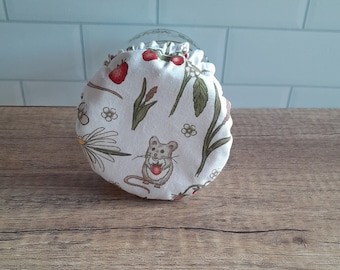 Sourdough Jar cover ~ Sourdough Starter Active Sourdough Breadmaking Baking Reusable jar cover Reusable sourdough cover sustainable kitchen