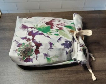 Lined Bread Bag ~ Keeps your fresh baked goods soft!! 2 different sizes ~ Loaf & Boule / Artisan ~ washable sourdough homemade bread baking