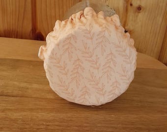Waterproof lined Mason Jar Covers ~ Excellent Saran Wrap Replacement ~ Perfect for your sourdough starter!