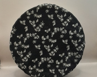 LINEN+COTTON Blend Reusable Fabric Bowl Covers ~ Multiple sizes! Available in waterproof lined OR cotton lined Sustainable Zero Waste Food