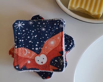 Reusable Face Pads Set of 8 ~ Eco Friendly Face Pads ~ Zero Waste face pads
