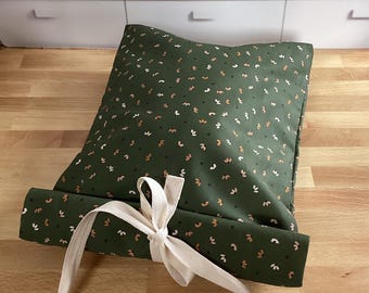 Lined Bread Bag ~ Keeps your fresh baked goods soft!! 2 different sizes ~ Loaf & Boule / Artisan ~ washable sourdough homemade bread baking