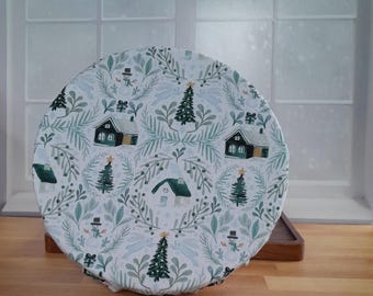 Reusable Bowl Covers ~ Set of 3 ~ Plastic Wrap Replacement ~ Available in waterproof lined or cotton lined