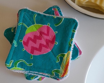 Reusable Face Pads Set of 8 ~ Eco Friendly Face Pads ~ Zero Waste face pads