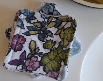 Reusable Face Pads Set of 8 ~ Eco Friendly Face Pads ~ Zero Waste face pads