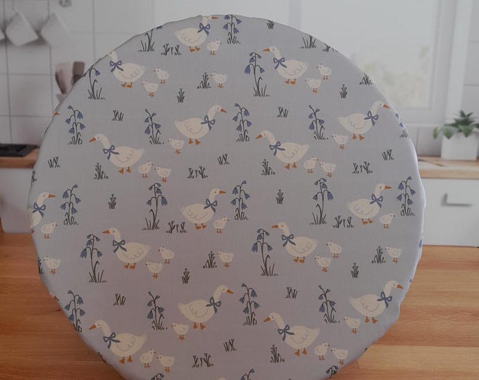 Featured listing image: Reusable Bowl Cover: Waterproof or Cotton Lined ~ Sourdough, Food Storage, Zero Waste ~ Multiple Sizes