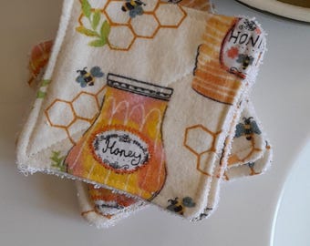 Reusable Face Pads Set of 8 ~ Eco Friendly Face Pads ~ Zero Waste face pads