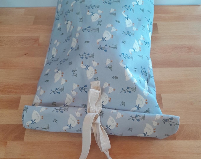Featured listing image: Waterproof Bread Bag: Waterproof Lined, Reusable, Loaf & Boule Sizes ~ Machine Washable Cottagecore Goose