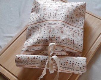 Reusable lined bread bag
