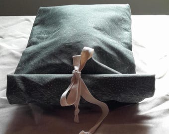 Lined Bread Bag ~ Keeps your fresh baked goods soft!! 2 different sizes ~ Loaf & Boule / Artisan ~ washable sourdough homemade bread baking