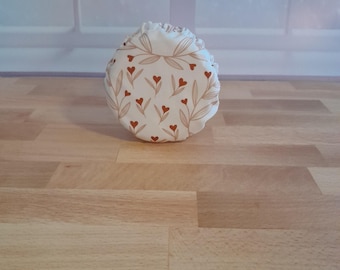 Reusable Sourdough Jar Cover: Waterproof or Cotton lined, Fits Mason/Weck Jars ~ Machine Washable