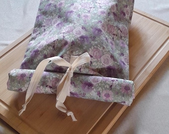 Lined Bread Bag ~ Keeps your fresh baked goods soft!! 2 different sizes ~ Loaf & Boule / Artisan ~ washable sourdough homemade bread baking