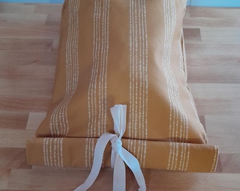 Lined Bread Bag ~ Keeps your fresh baked goods soft!! 2 different sizes ~ Loaf & Boule / Artisan ~ washable sourdough homemade bread baking