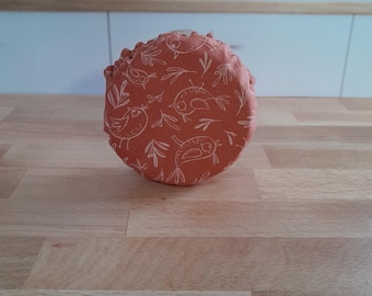 Waterproof lined Mason Jar Covers ~ Excellent Saran Wrap Replacement ~ Perfect for your sourdough starter!