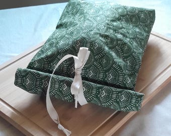 Lined Bread Bag ~ Keeps your fresh baked goods soft!! 2 different sizes ~ Loaf & Boule / Artisan ~ washable sourdough homemade bread baking