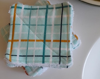 Reusable Face Pads Set of 8 ~ Eco Friendly Face Pads ~ Zero Waste face pads