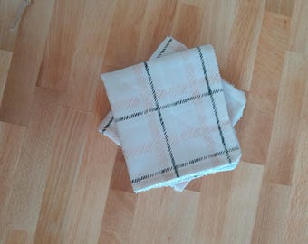 Zero Waste Unpaper towels ~ Set of 2 OR 4 ~ Machine Wash & Dry NO Plastic Snaps Cotton Fabric top + absorbent 100% cotton terry cloth towel