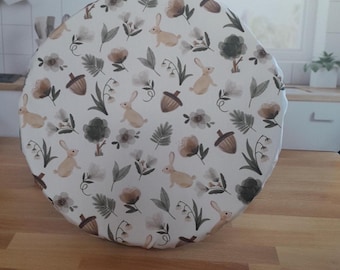 Reusable Bowl Cover: Waterproof or Cotton Lined ~ Sourdough, Food Storage, Zero Waste ~ Multiple Sizes