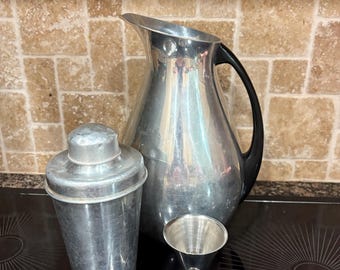 3 Piece Aluminum MCM Barware